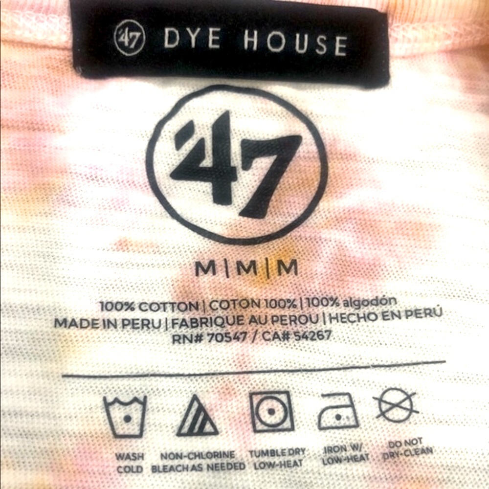 ❌SOLD❌🔥47🔥Distressed Tie Died SS T-Shirt-Measurements in Pics🔥 - Picture 4 of 14
